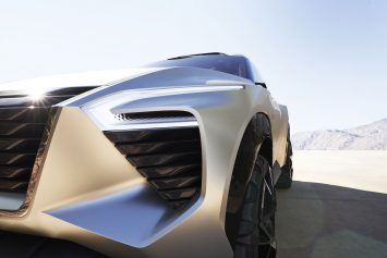 Nissan Xmotion Concept Front end detail