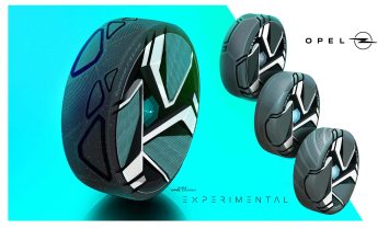 Opel Experimental Concept Wheel Design Sketch Render