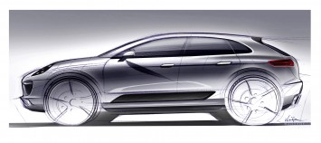 Porsche Macan - Design Sketch