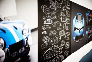 Renault Alpine A110 50 Concept - Design Sketches