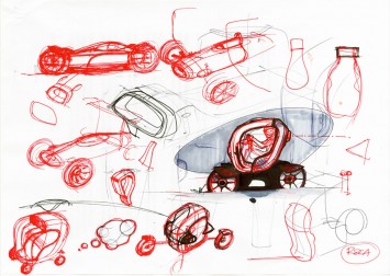 Renault Twizy Concept - Design Sketch