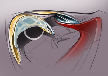 Suzuki Crosshiker - Interior Design Sketch