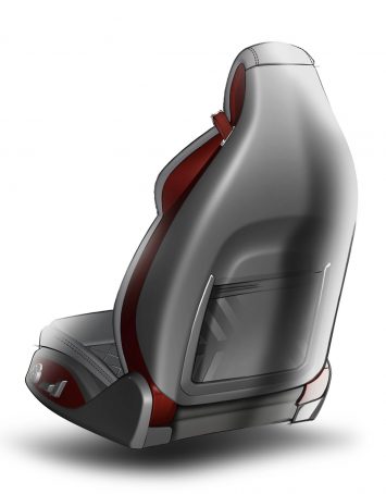 2014 Audi TT Interior Seats Design Sketches