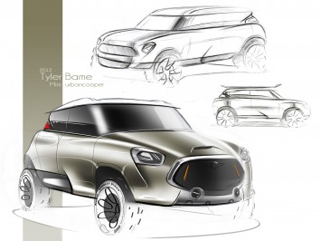 2020 MINI Brand Concept by Tyler Bame - Design Sketches