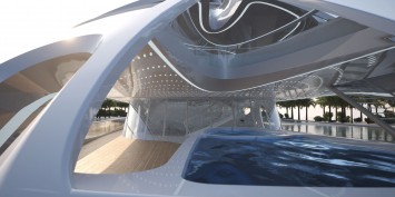 90m JAZZ Superyacht by Zaha Hadid - Pool