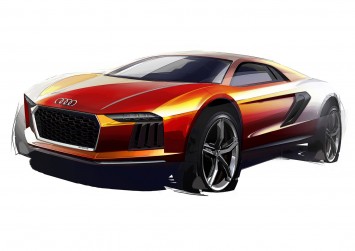 Audi Nanuk quattro Concept - Design Sketch