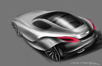 Bentley 2030 Concept Design Sketch