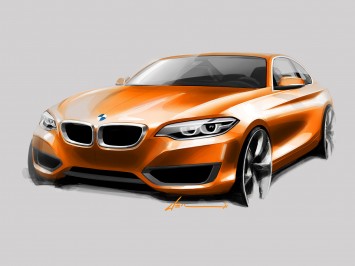 BMW 2 Series Coupe - Design Sketch