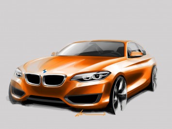 BMW 2 Series Coupe - Design Sketch