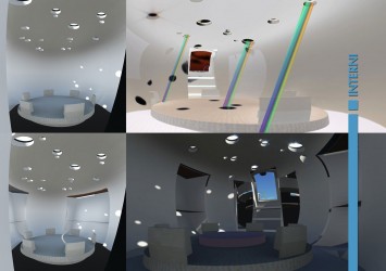 Infinity Sailing Boat Concept - Interior Design