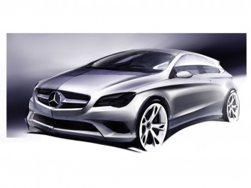 Mercedes-Benz A-Class - Design Sketch