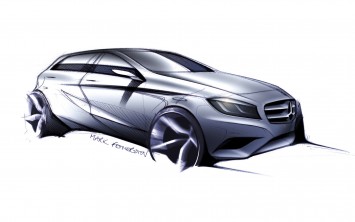 Mercedes-Benz A-Class - Design Sketch