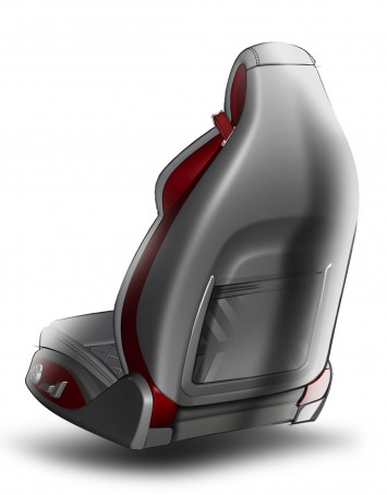 New Audi TT Interior Design Sketch Seats