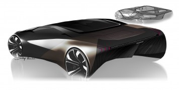 Peugeot Onyx Concept Design Sketch