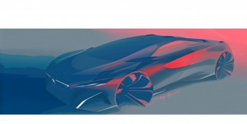 Peugeot Onyx Concept Design Sketch