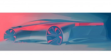 Peugeot Onyx Concept Design Sketch