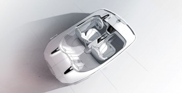 Volvo Concept Coupe Interior Design Sketch