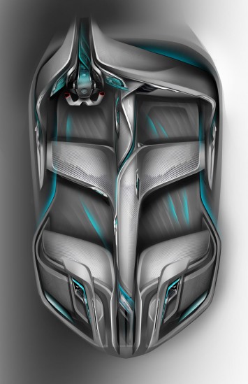 Buick Riviera Concept - Interior Design Sketch