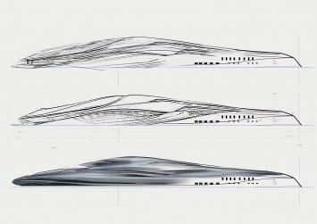 Floating Entertainment Hub by Chulhun Park - Design Sketches