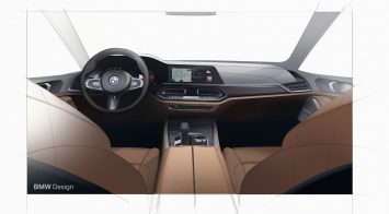 New BMW X5 Interior Design Sketch Render