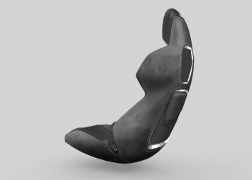 Volvo Concept Coupe Interior Seat Design Sketch