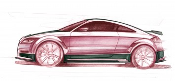 Audi TT ultra quattro concept - Design Sketch