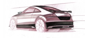 Audi TT ultra quattro concept - Design Sketch