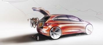 BMW Concept Active Tourer Outdoor - Design Sketch