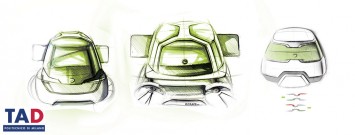 Skoda Car Sharing Coincept by Ahmed Zayed Radwan - Design Sketches