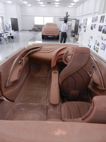 Suzuki Crosshiker Concept - Interior Clay Model Construction Process