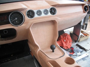 2015 Ford Mustang - Clay Model Interior