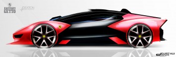 Ferrari Getto Concept Design Sketch