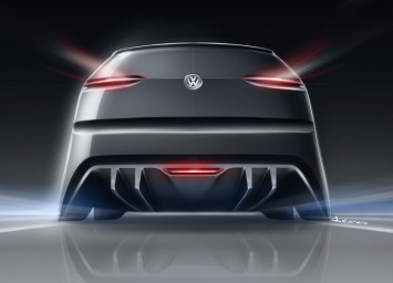 Volkswagen Golf Vision 2020 Concept - Design sketch