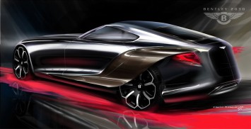 Bentley 2030 Concept Final Design Sketch