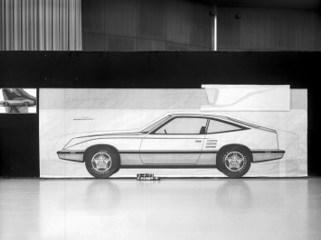 1971 Mustang II - Tape Drawing