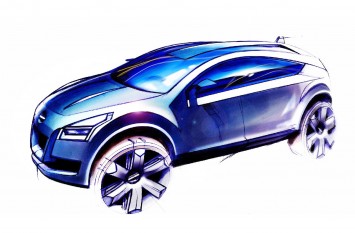 2004 Nissan Qashqai Concept - Design Sketch