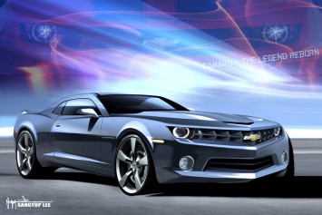 2010 Chevrolet Camaro Design Sketch