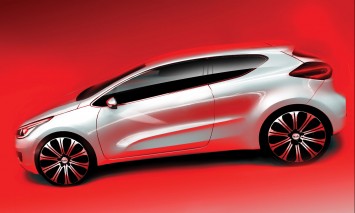 2012 Kia pro cee'd - Design Sketch