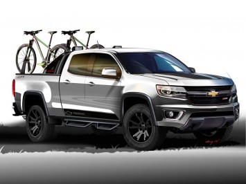 2014 Chevrolet Colorado Sport Concept Design Sketch