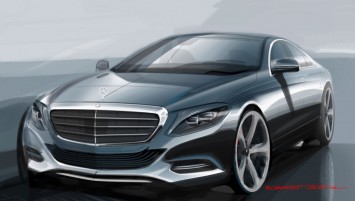 2014 Mercedes-Benz S-Class - Design Sketch