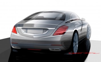 2014 Mercedes-Benz S-Class - Design Sketch