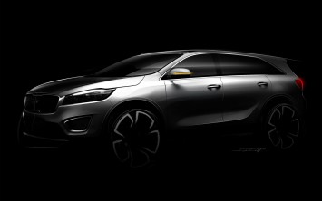 2015 Kia Sorento - Design Sketch