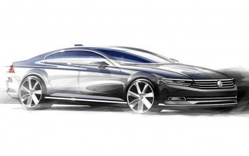 2015 Volkswagen Passat - Design Sketch