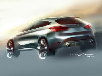 2016 BMW X1 - Design Sketch