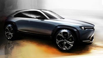 2019 Mazda MX 30 Design Sketch