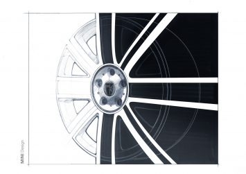 2019 MINI Clubman Wheel Design Sketch