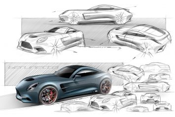 2019 Puritalia Berlinetta Design Sketches