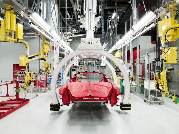 Present Day Manufacturing of the Ferrari California car