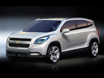  Chevrolet Orlando Design Sketch