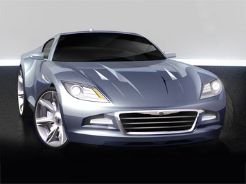  Chrysler Firepower Design Sketch